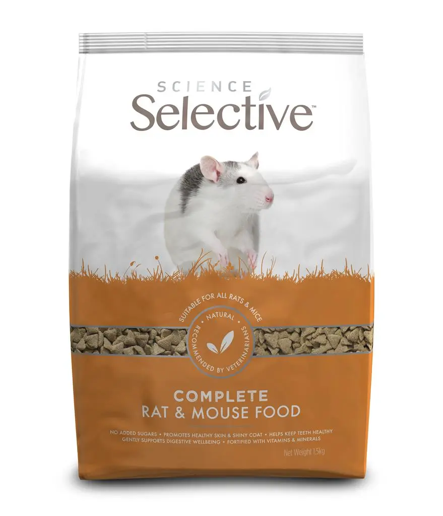 Supreme Science Selective Rotte og Musefoder 1,5 kg
